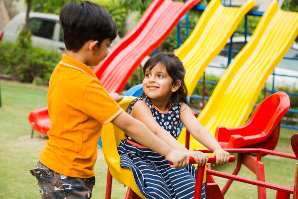 Outdoor Kids’ Play Area at Amali Villas